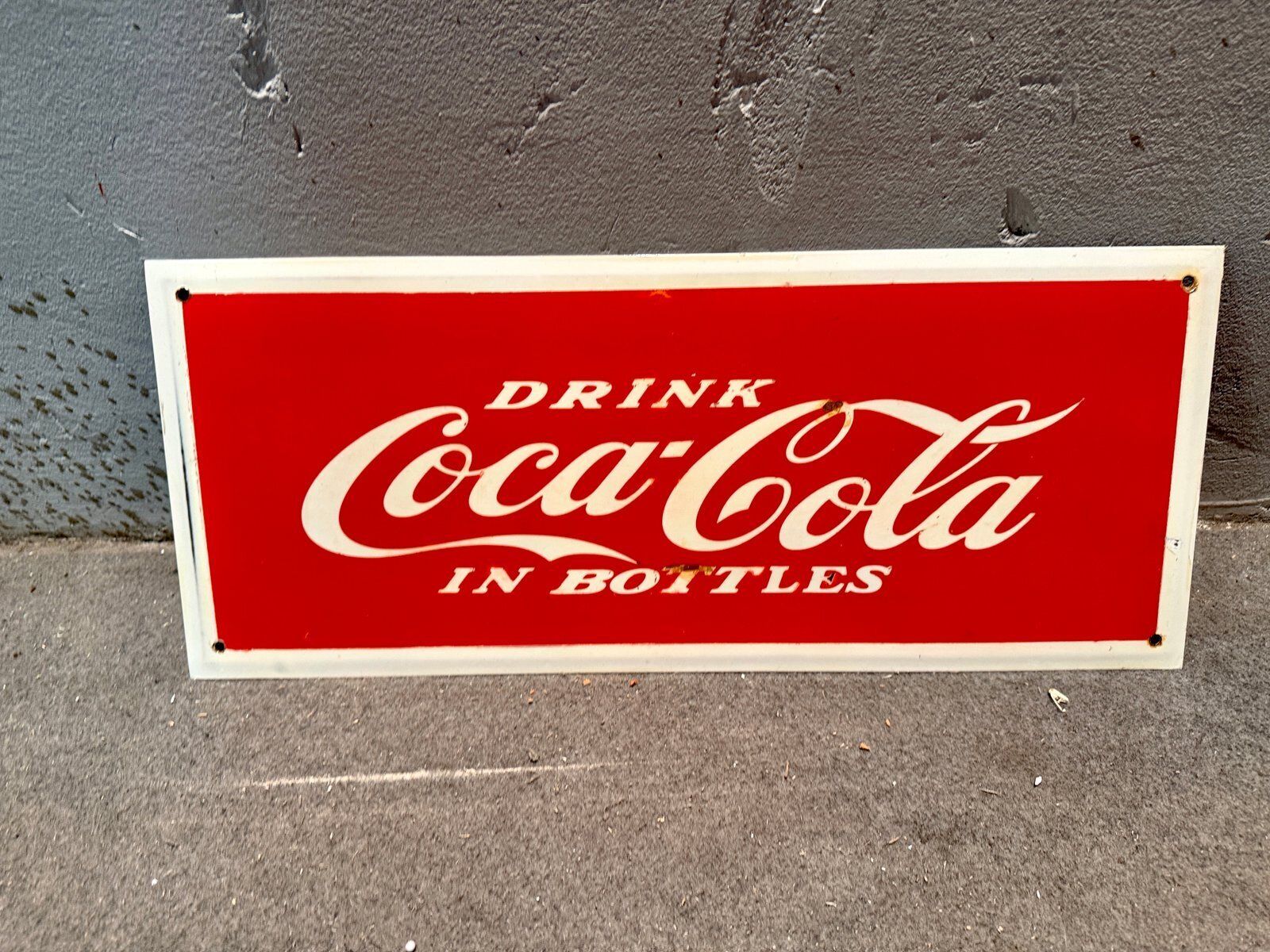 Vintage Coca Cola Sign, 1950s
