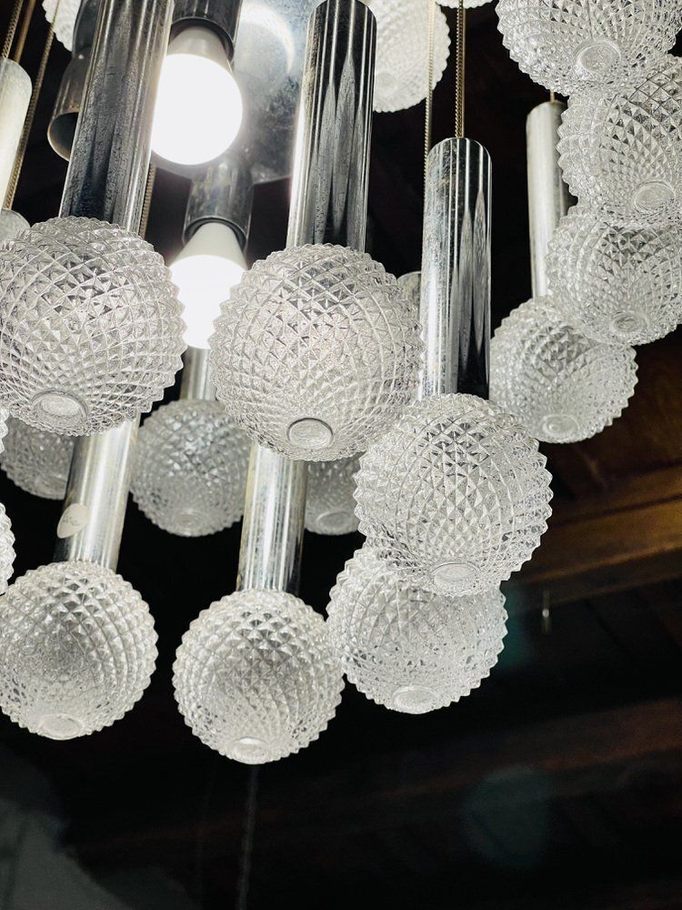 Chandelier By Gaetano Sciolari, 1970s photo 2041.0