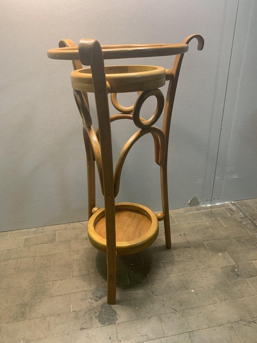 Bent Beech Vase Holder By Michael Thonet For Thonet, Late 19th Century, Austrai, 1890s photo Home Decor