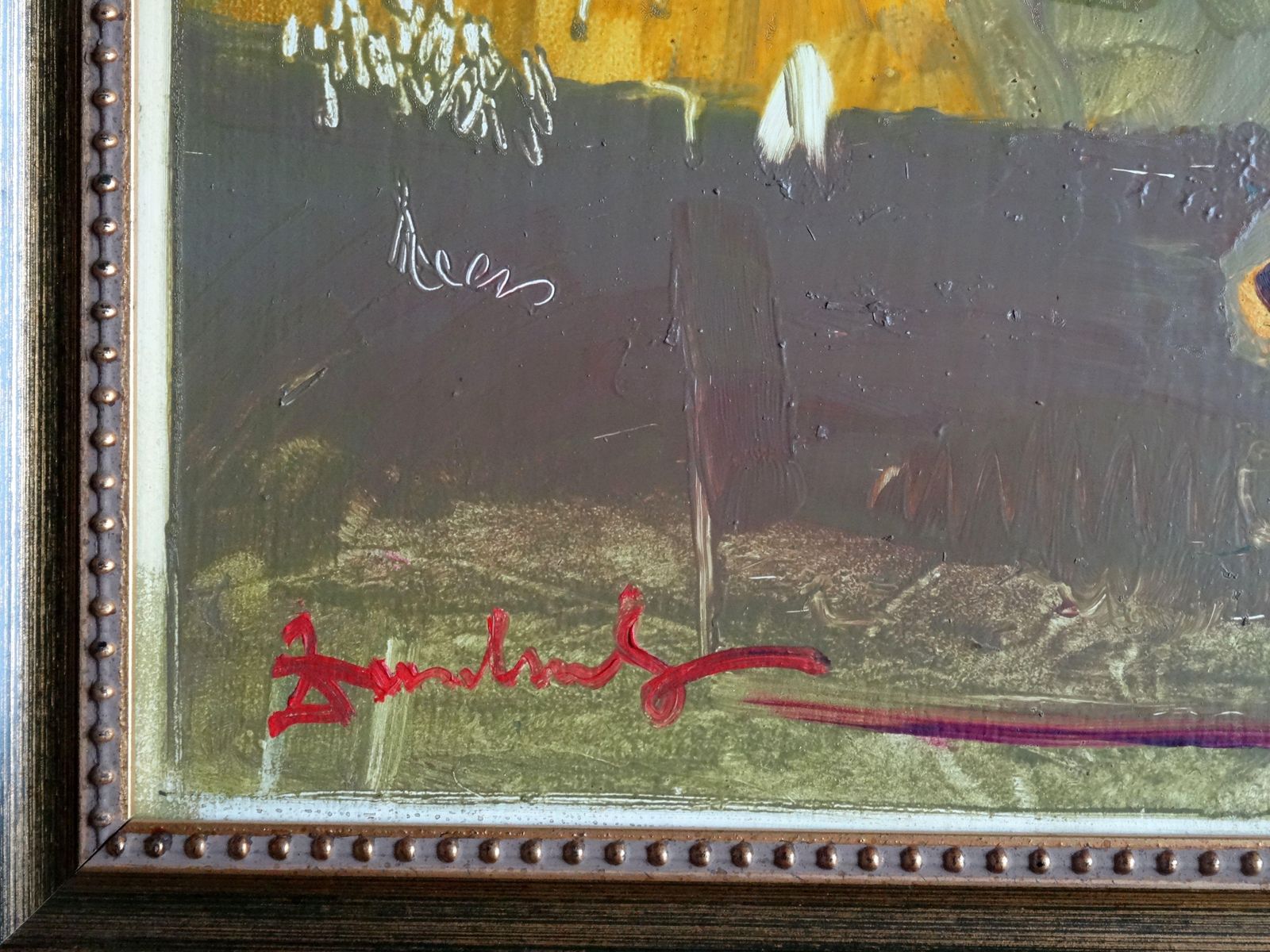 Juris Zvirbulissummer Flowers. 2002. Cardboard, Oil, 71x60 Cm2002 photo for sale