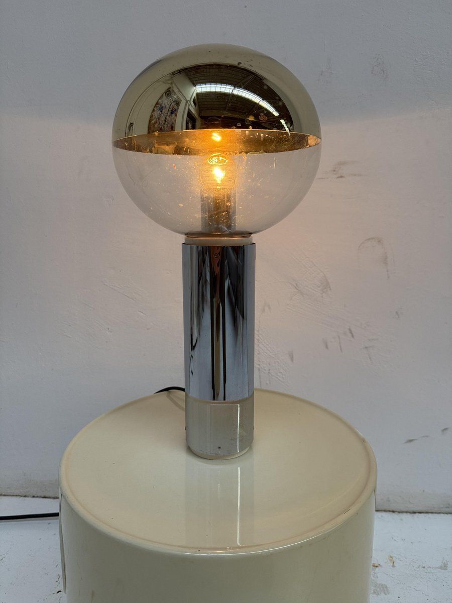 Glass Table Lamp By Motoko Ishii For Staff Leuchte, 1960s