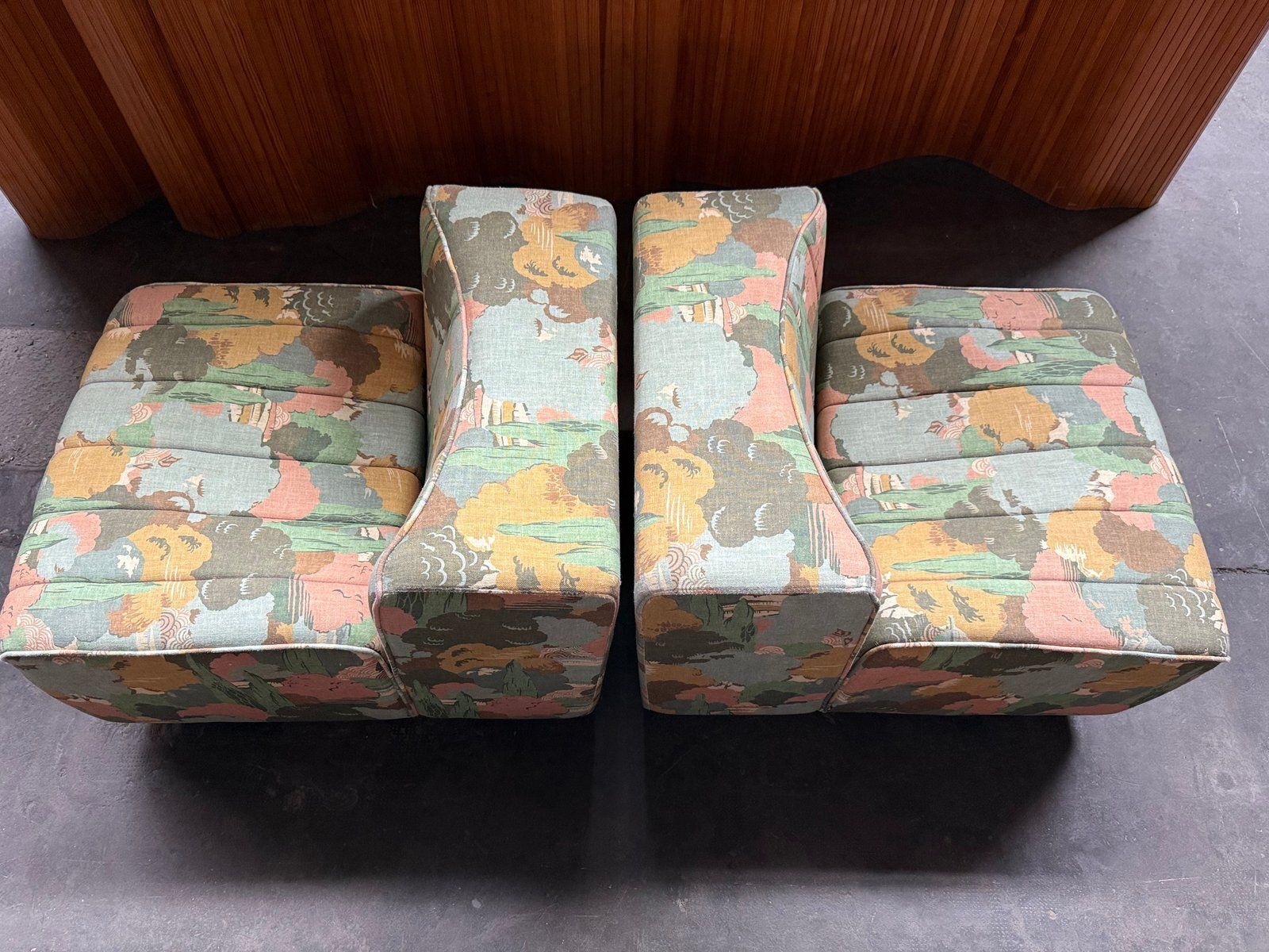 Model 9000 Modular Sofa Attributed To Tito Agnoli For Arflex, 1960s, Set Of 2 photo buy