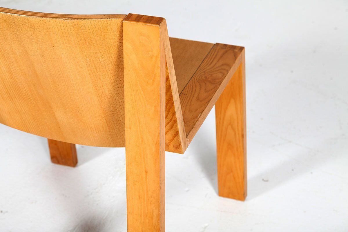 Ash Model Se15 Dining Chairs By Pierre Mazairac & Charles Boonzaaijer For Pastoe, 1976, Set Of 4 photo Furniture