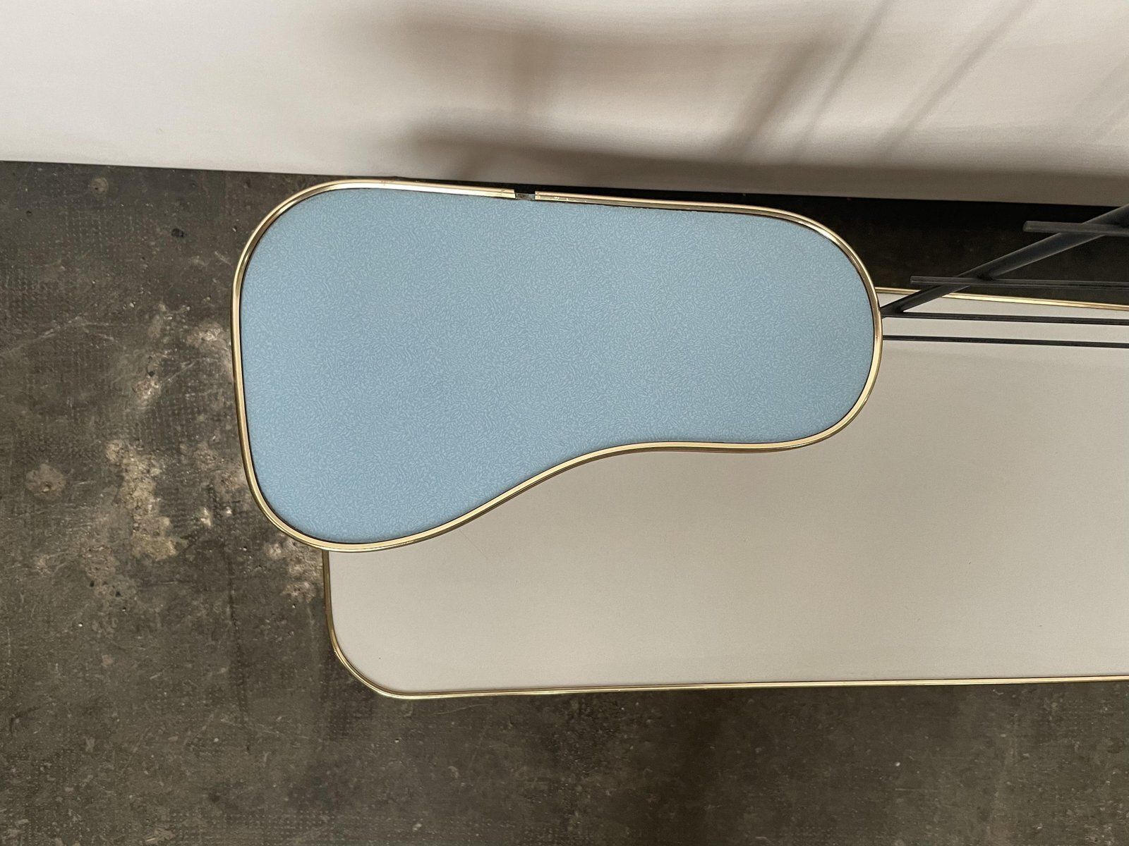 Wood And Formica Plant Table, 1950s photo vinterior