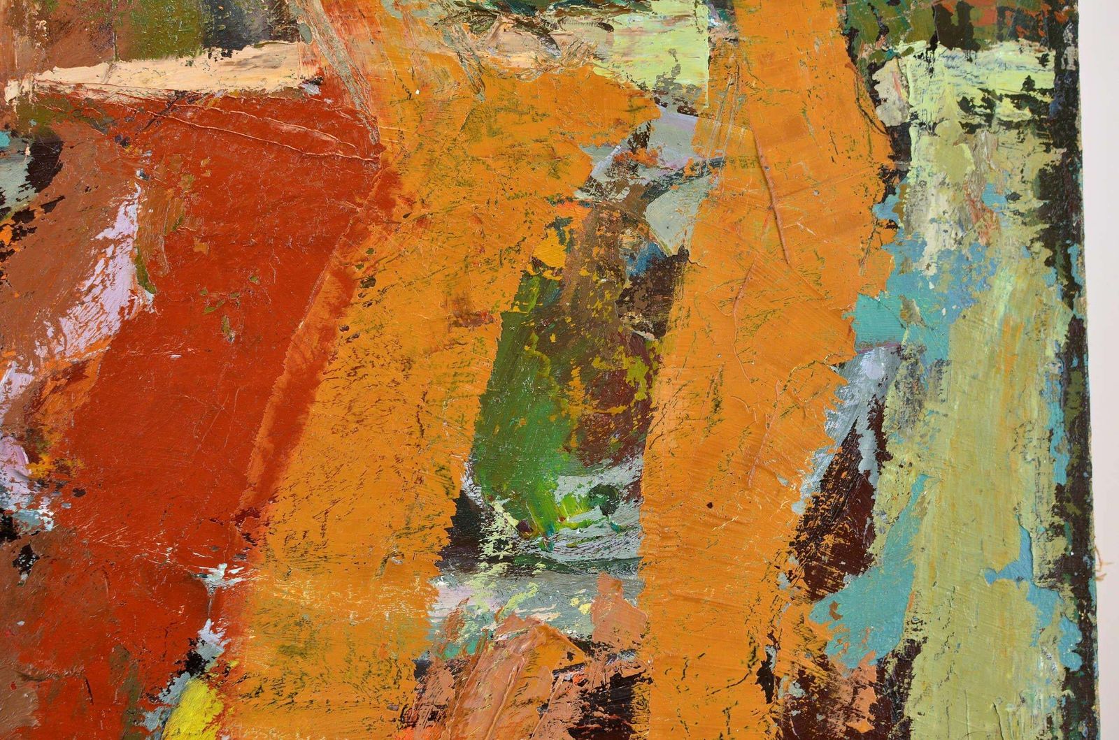 Aleksandr Rodin (1922 2001)city , Oil/Canvas, 65x74 Cm photo 778.0