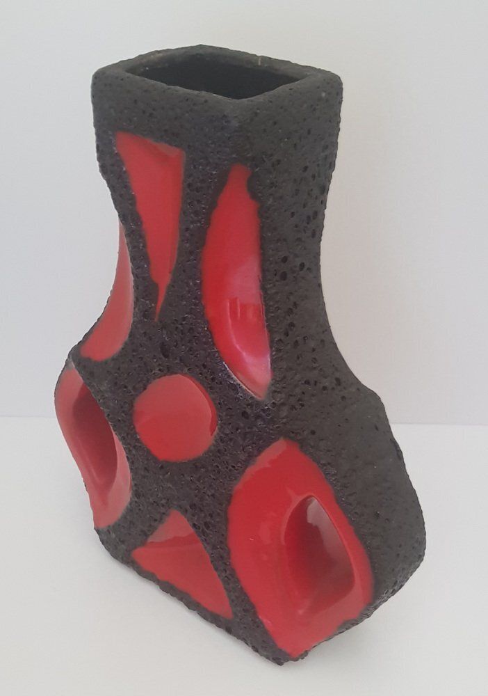 Fat Lava Guitar Vase From Roth, 1970s photo Home Decor