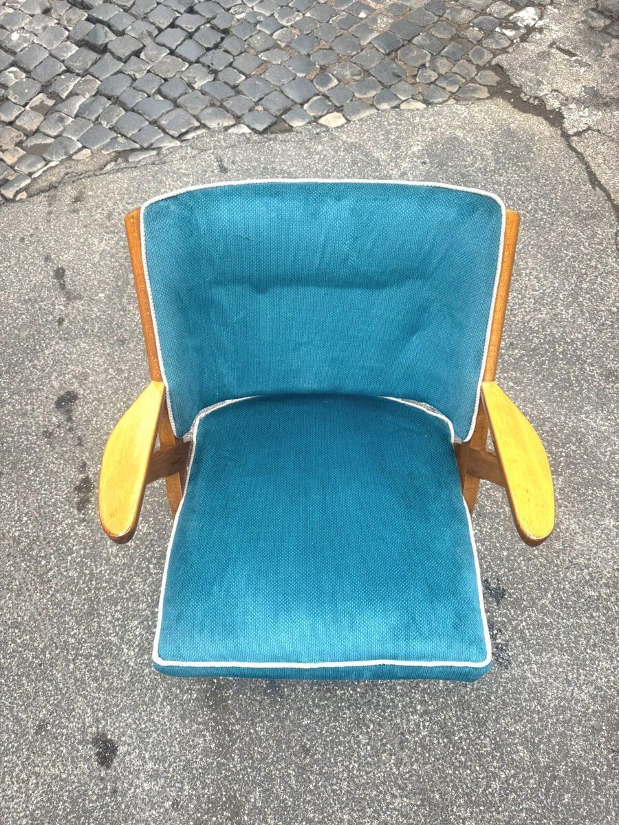 Nordic Armchair From Dal Vera, Italy, 1950s photo for sale