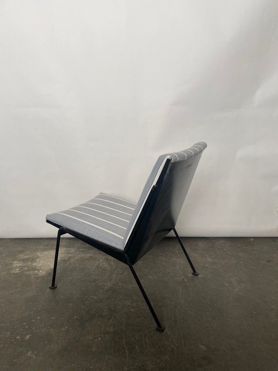photo vinterior Striped Oase Lounge Chair By Wim Rietveld For Ahrend De Cirkel, 1958, 1950s