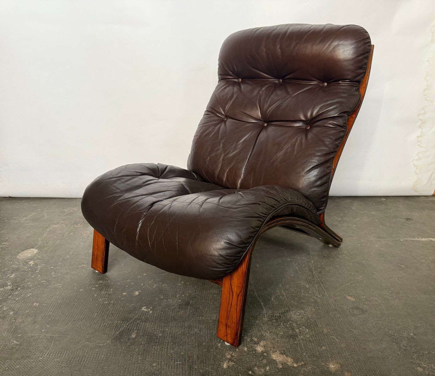 Lounge Chair By Oddvin Rykken For Rybo, 1970s