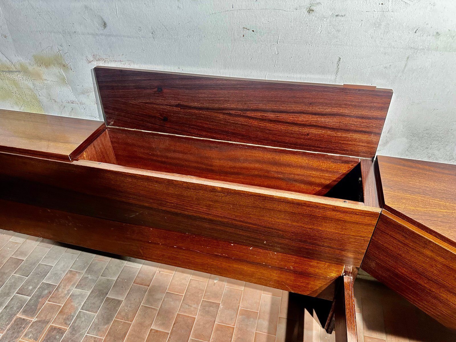 Double Bed In Rosewood, 1960s photo 2216.0