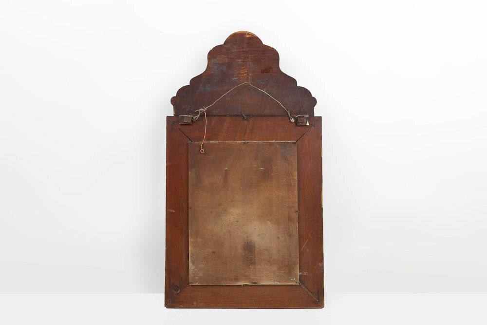 photo for sale Art Deco French Copper Wall Cabinet With Beveled Mirror, 1930s