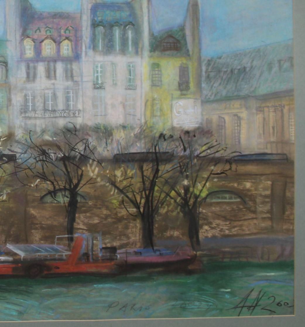 Arturs Nikitinsparis, Paper/Pastel, 61x72 Cm1997 photo 1414.0