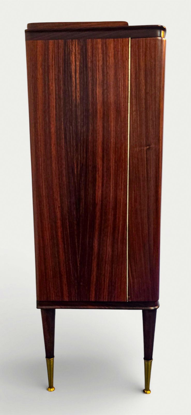 Italian Mid Century Sideboard Or Cabinet Bar Attributed To Paolo Buffa, 1950s photo vinterior