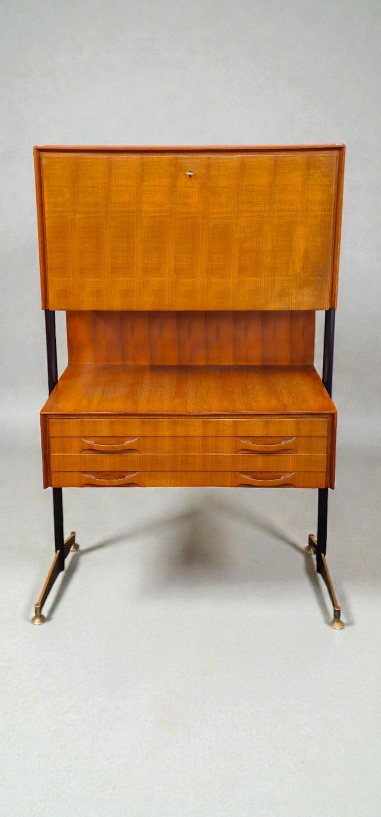Italian Midcentury Sideboard Or Cabinet Bar Ignazio Gardella Style, 1958 photo for sale