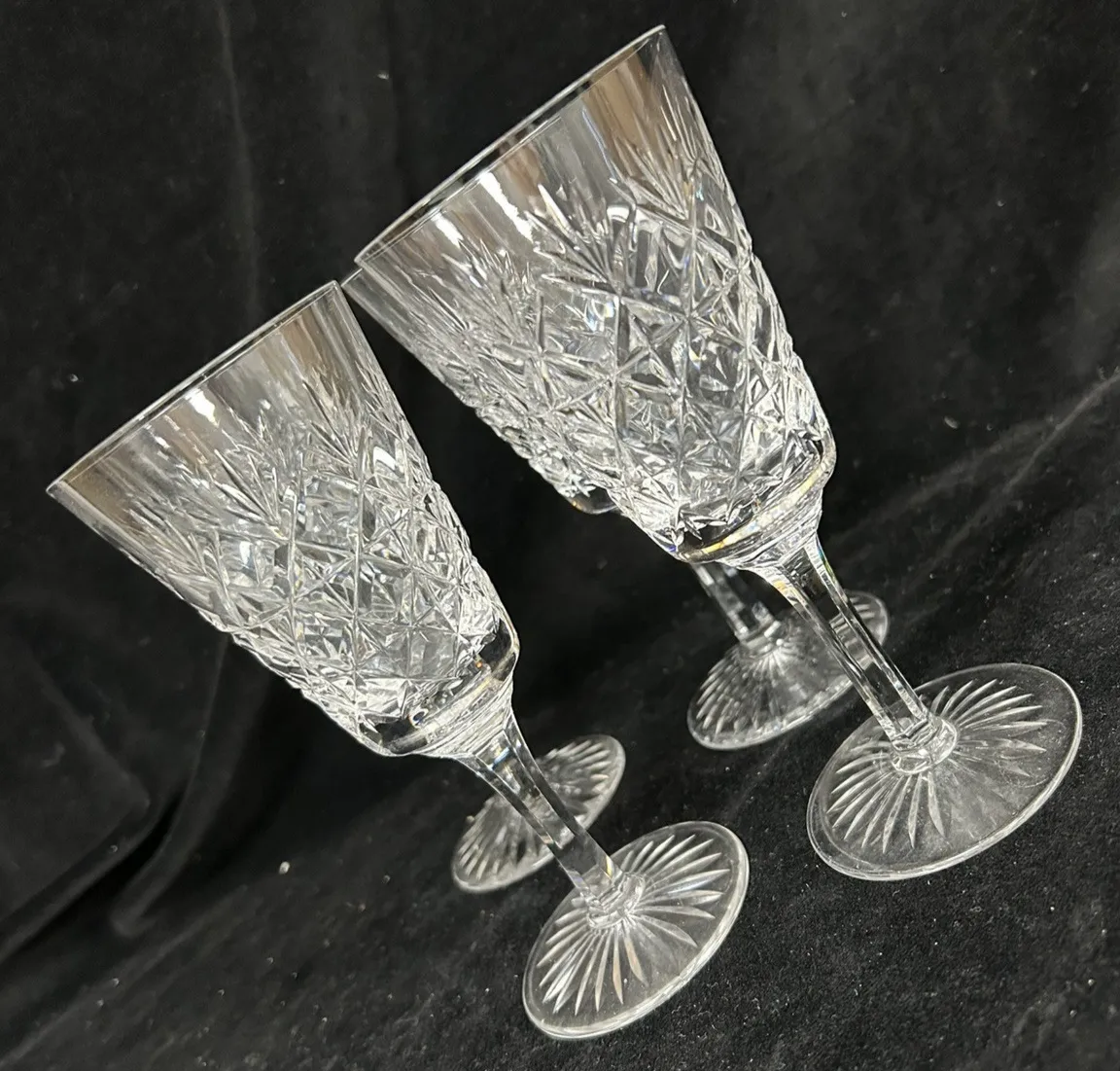 Stuart Crystal Westbury Set 4 Tall Wine Glasses 16cm photo 60.0