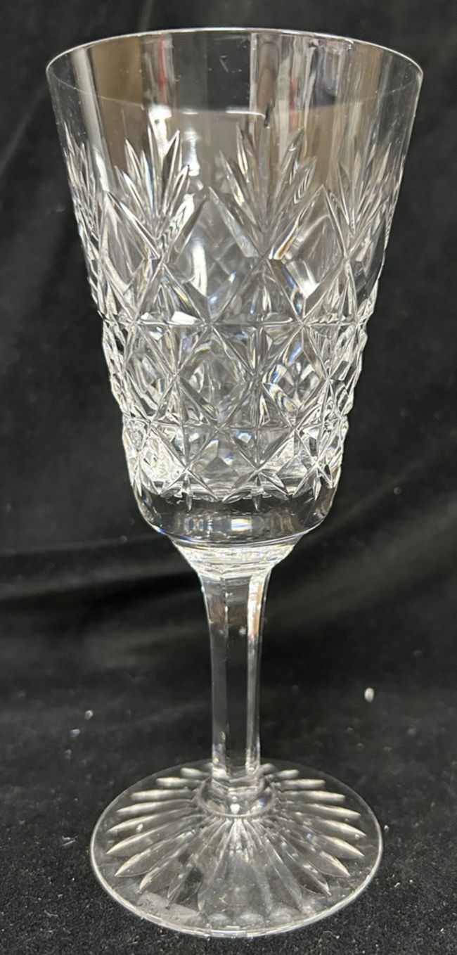 Stuart Crystal Westbury Set 4 Tall Wine Glasses 16cm photo vinterior