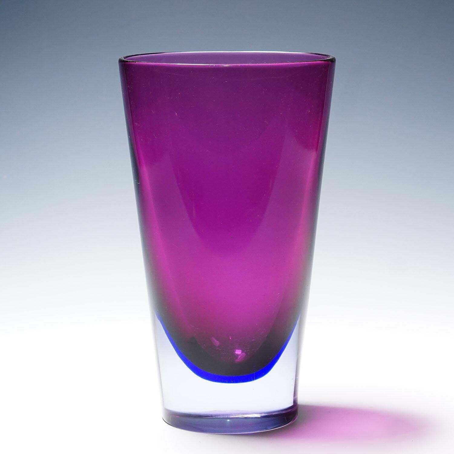 Rare Art Glass Vase By Flavio Poli For Seguso Vetri D'arte photo furniture