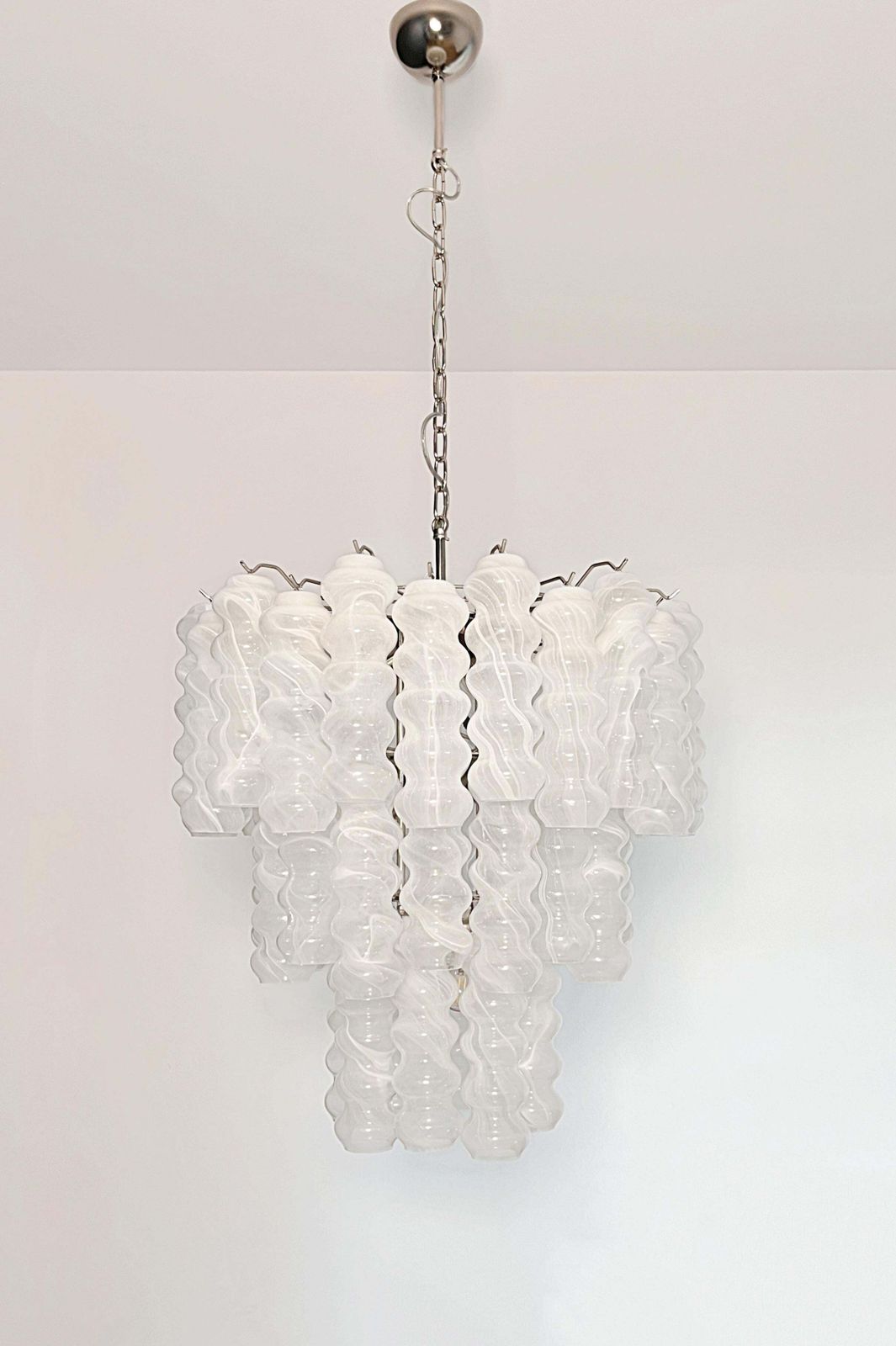 Italian Chandelier In Murano Glass, 1980s photo buy