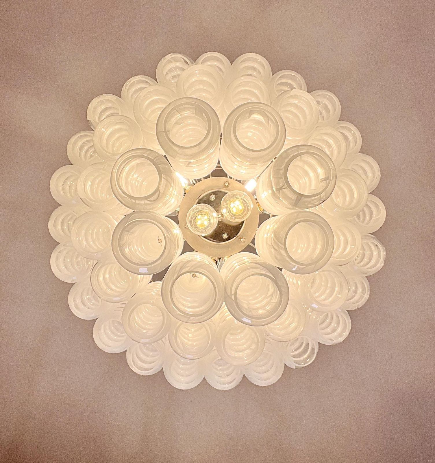 photo buy Italian Chandelier In Murano Glass, 1980s