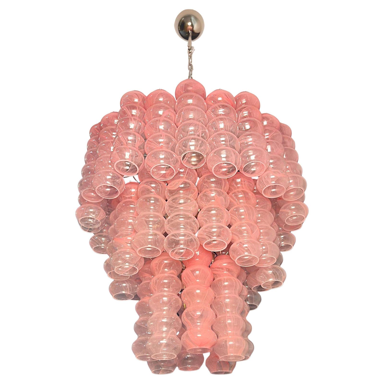 Italian Chandelier In Murano Glass, 1980s photo 2307.0