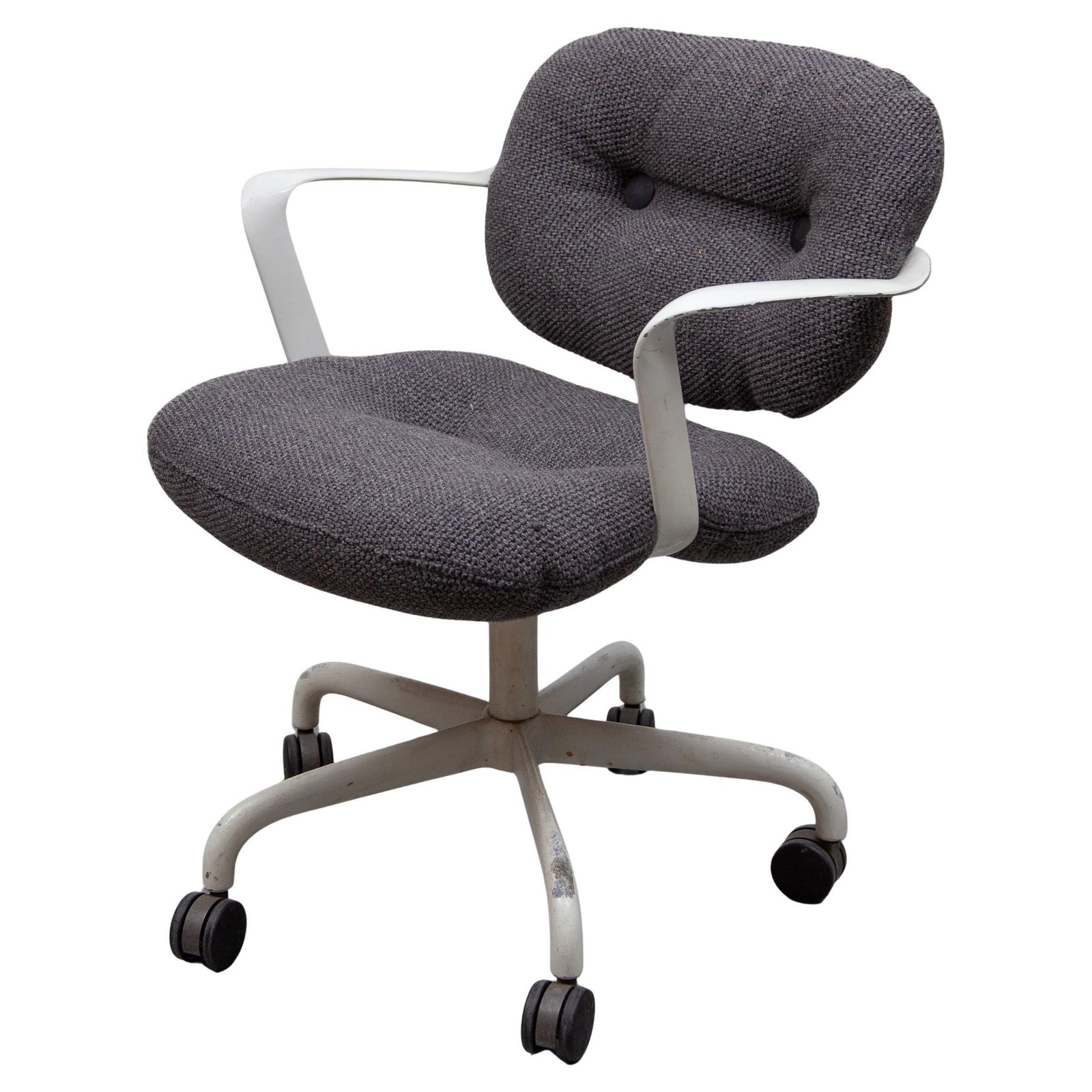 Knoll Desk Swivel Chair Designed By Hannah Bruce And Andrew Morrison On Wheels