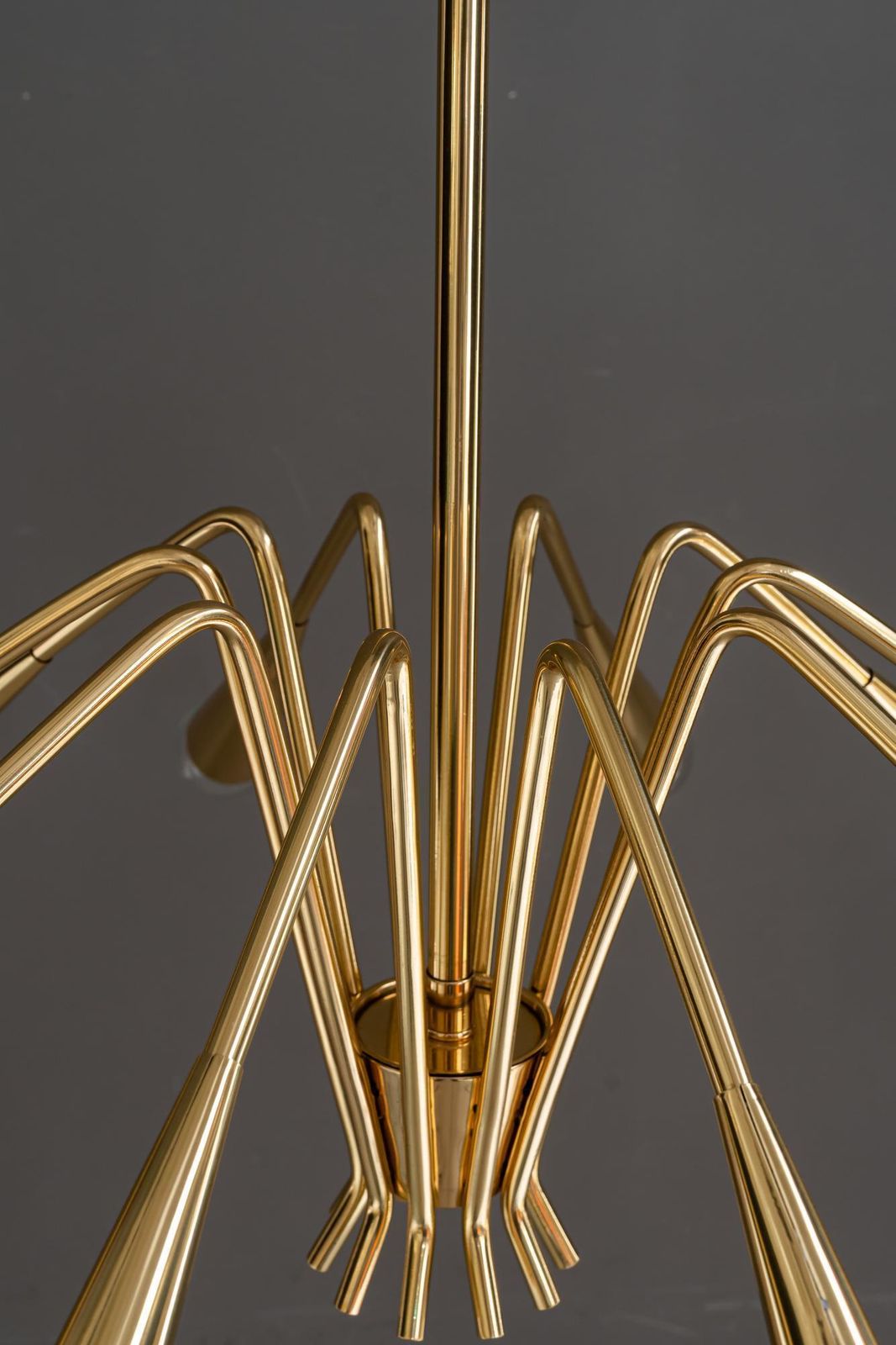10 Arm Rupert Nikoll Chandelier Around 1960s photo 2121.0