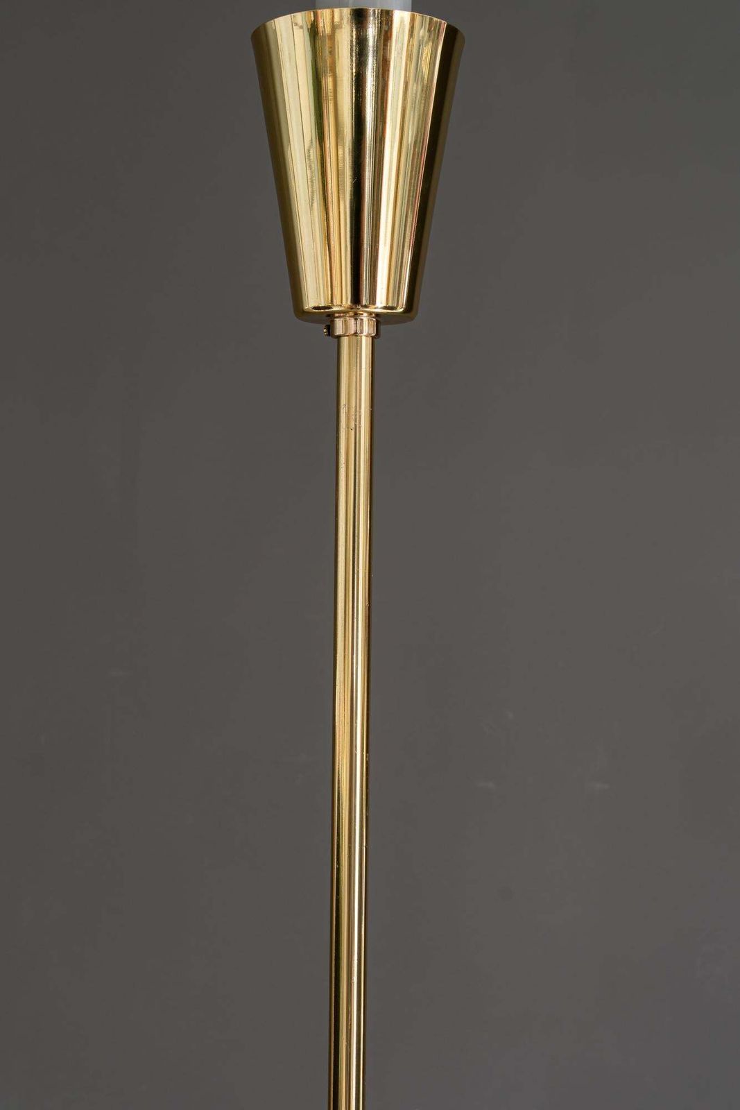 10 Arm Rupert Nikoll Chandelier Around 1960s photo vinterior