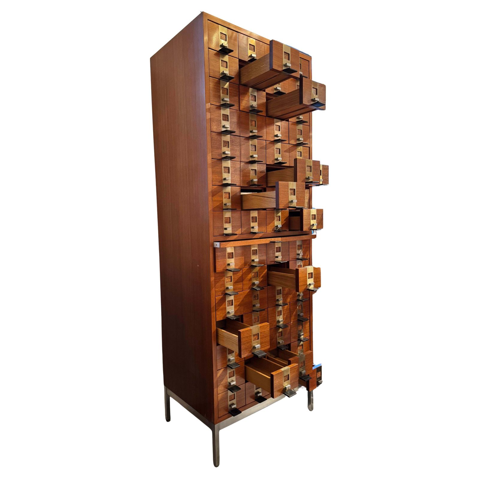 Chest Of 60 Drawers Designed By Philippe Neerman By De Coene And Knoll, 1958 photo 5378.0