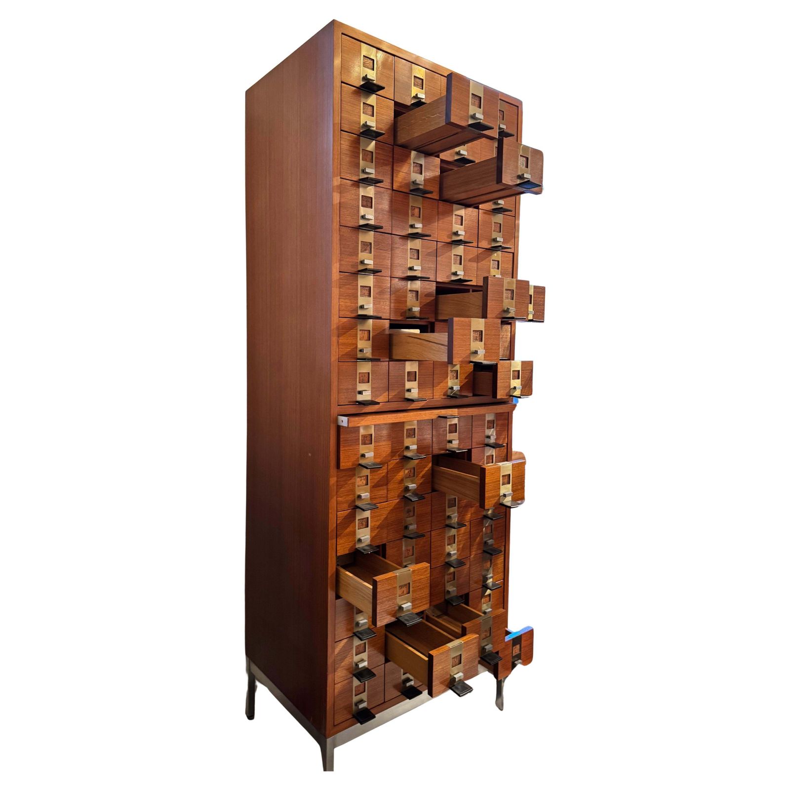 photo for sale Chest Of 60 Drawers Designed By Philippe Neerman By De Coene And Knoll, 1958