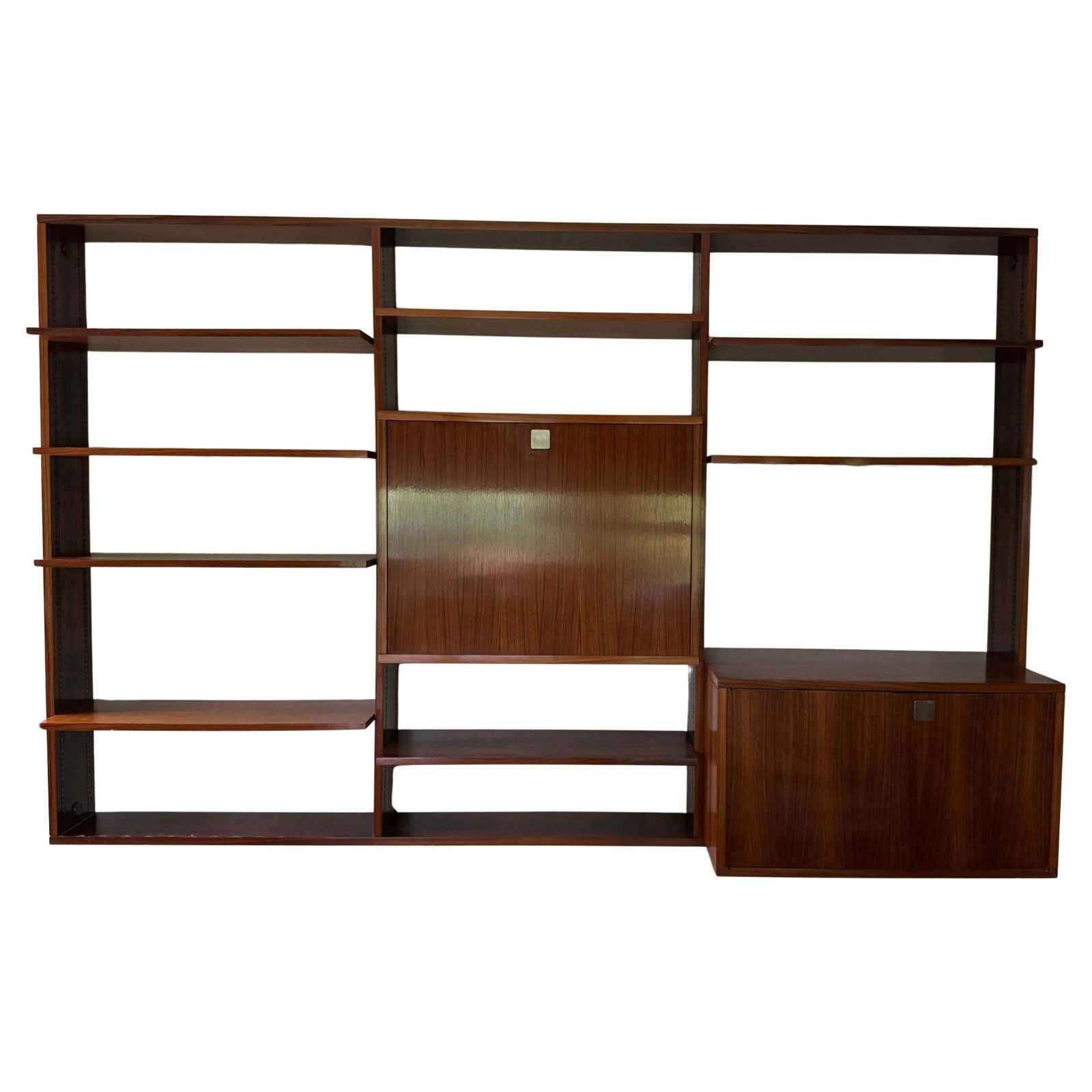 Wall Unit, Book Shelve Designed By Alfred Hendrickx For Belform, Belgium 1960s photo Furniture