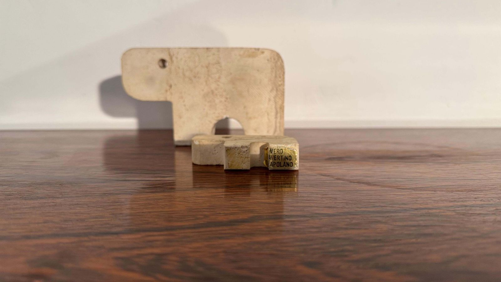 photo vintage Minimalist Animale Stone Sculpture Designed By Fratelli Manelli, 1970s