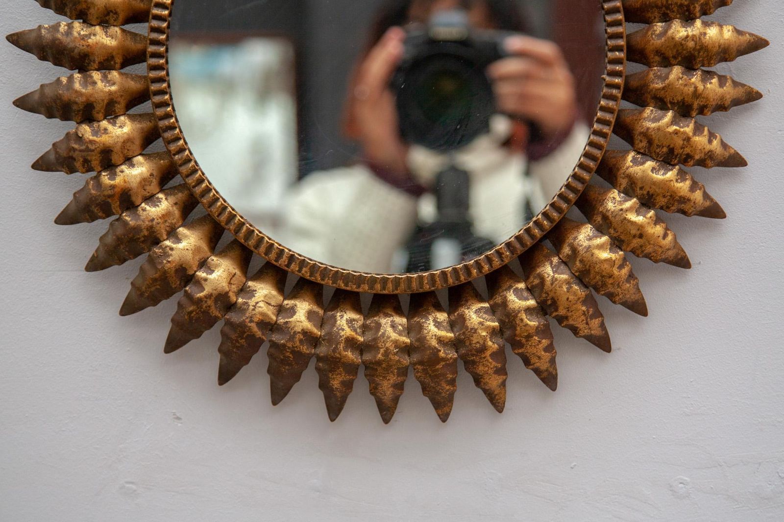 Sunburst Mirror, 1950s photo buy