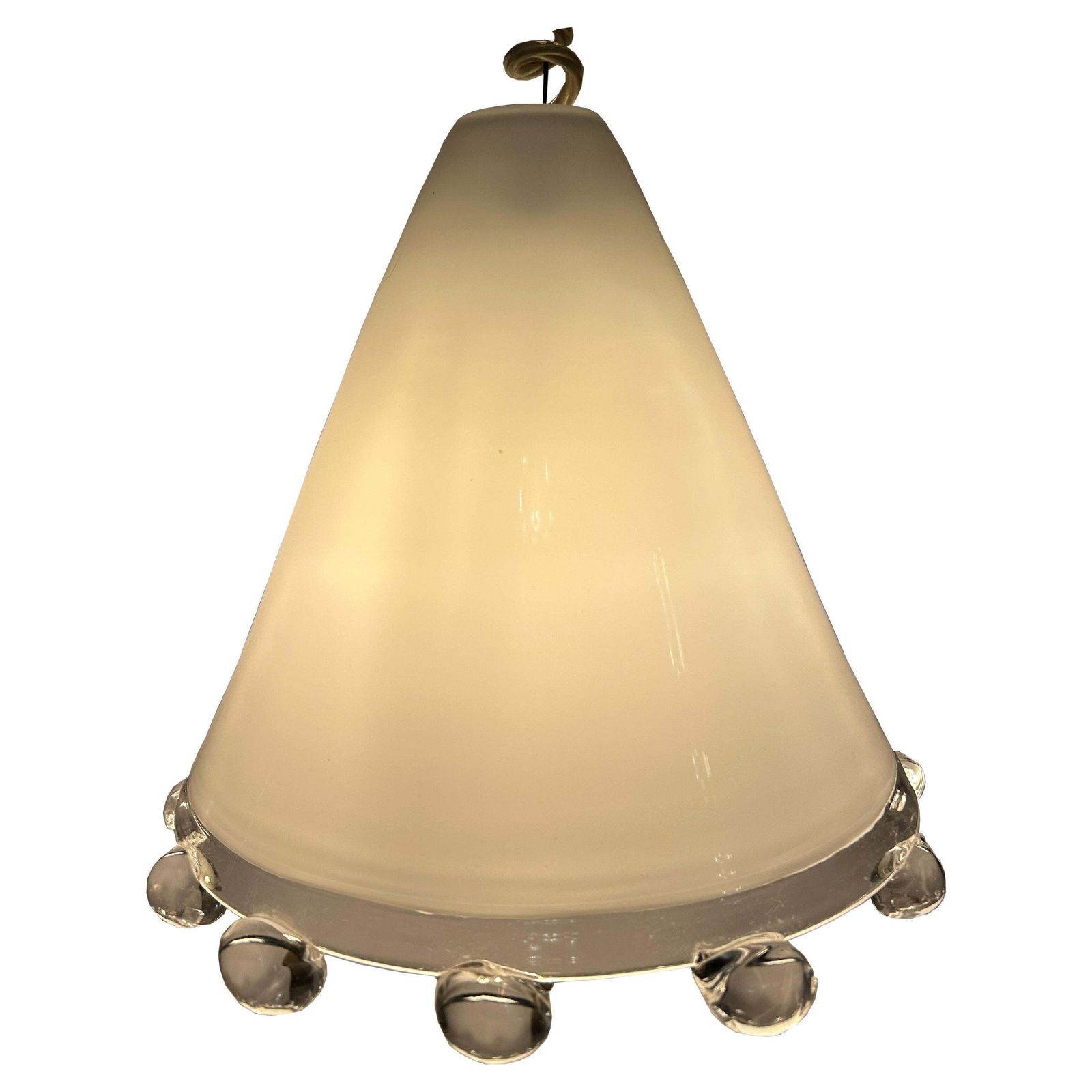 Shy Princess, Lovely Murano Pendant By Leucos, 1970's photo furniture
