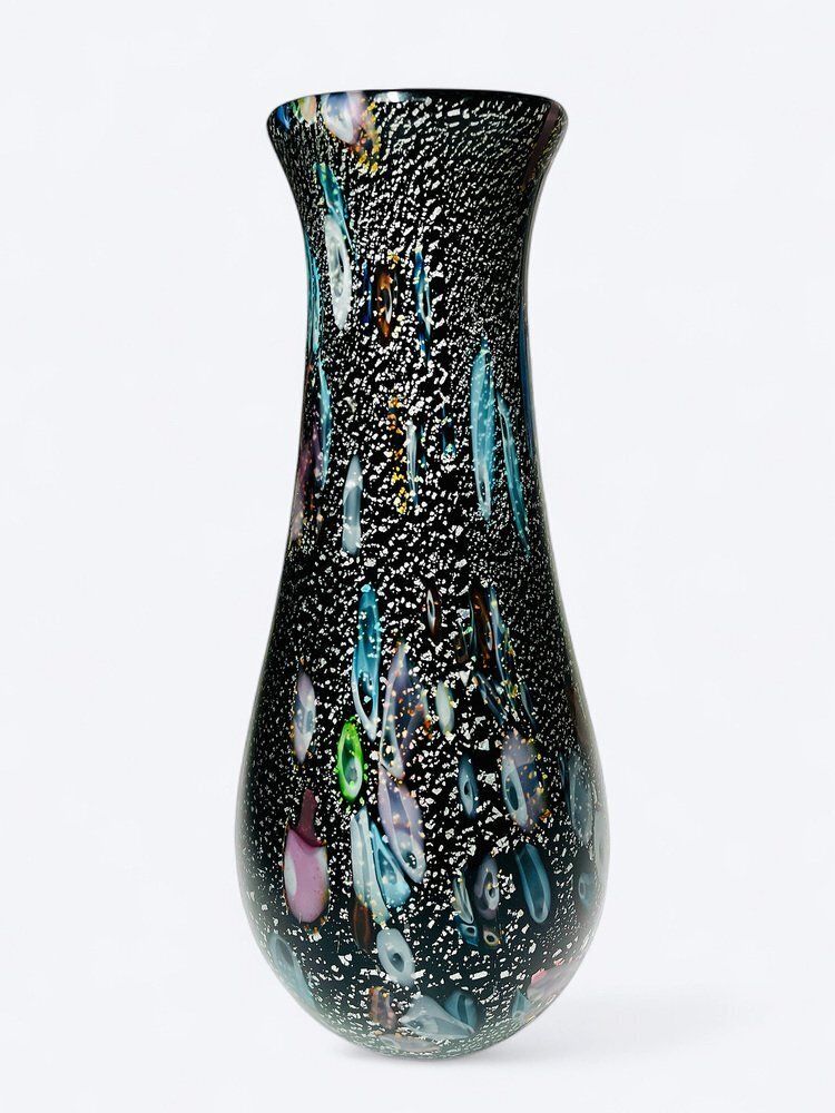 Murano Glass Vase By Alfredo Barbini, Italy photo for sale