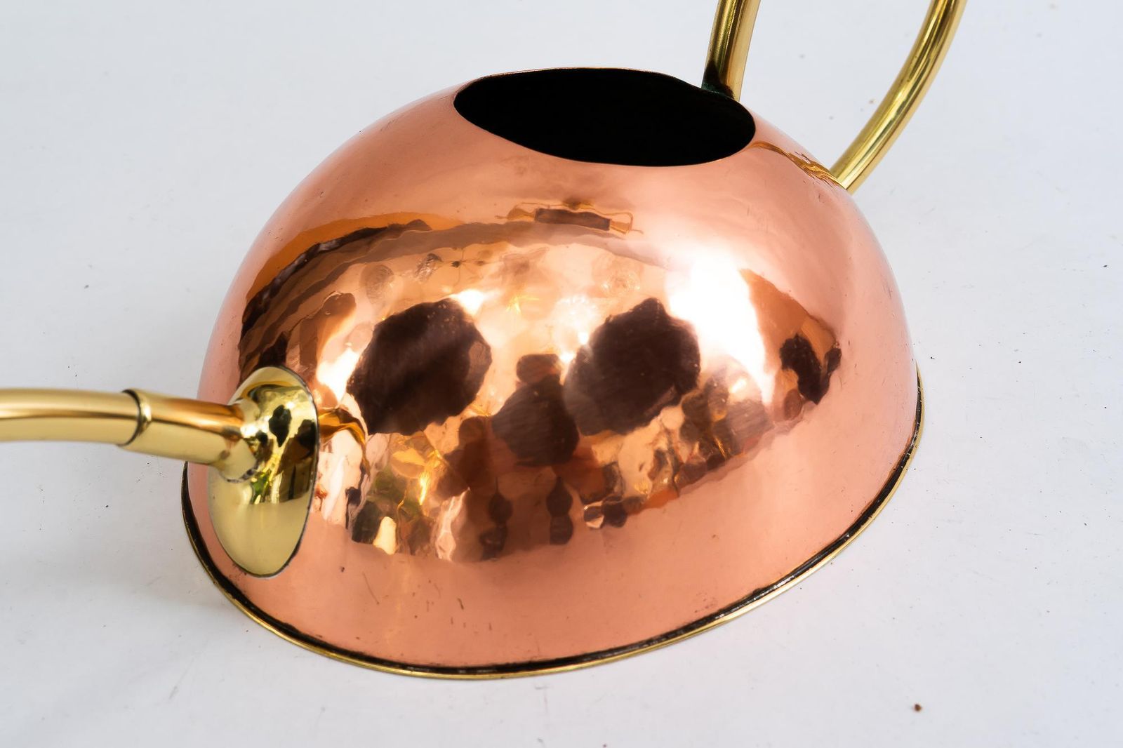 Can Made Of Copper And Brass Conbination Vienna Around 1960s photo vinterior