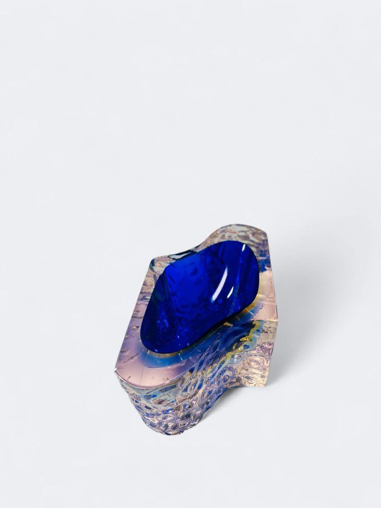 Murano Glass Ashtray By Alessandro Mandruzzato, Italy photo Home Decor