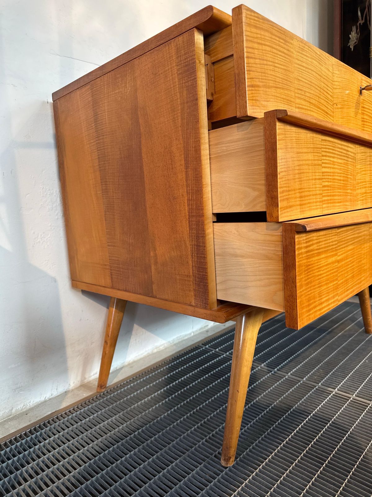 Rare Alfred Hendrickx Chest Of Drawers, Sideboard, 1950s, For Belform, Belgium photo 3836.0