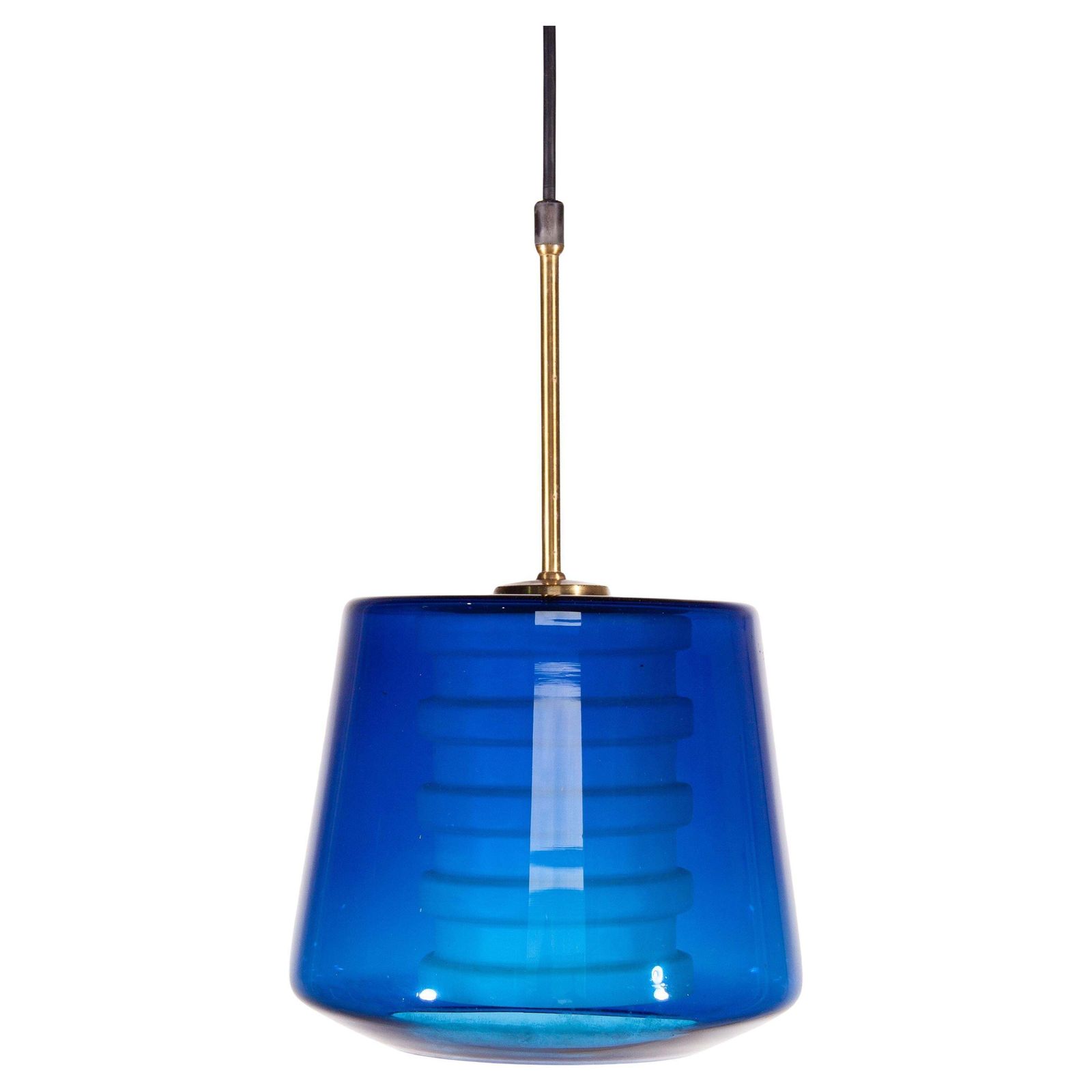 Hans Agne Jakobsson Blue And White Opal Pendant, 1950s, Sweden