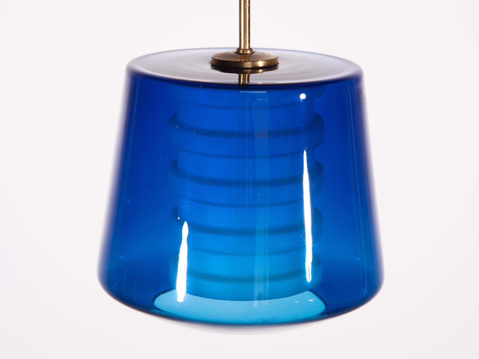 Hans Agne Jakobsson Blue And White Opal Pendant, 1950s, Sweden photo for sale