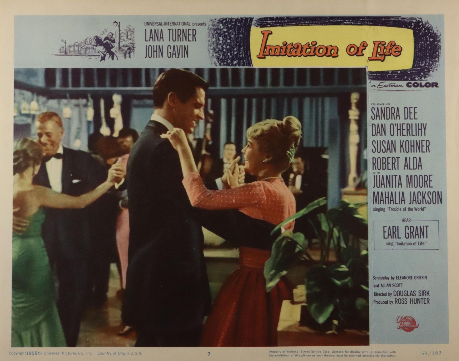 Unknown"Imitation Of Life", Lobby Card, USA 19591959