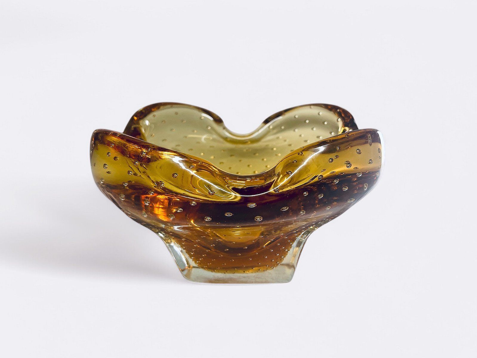 Murano Glass Bowl Bullicante By Carlo Scarpa, Italy, 1970s photo furniture