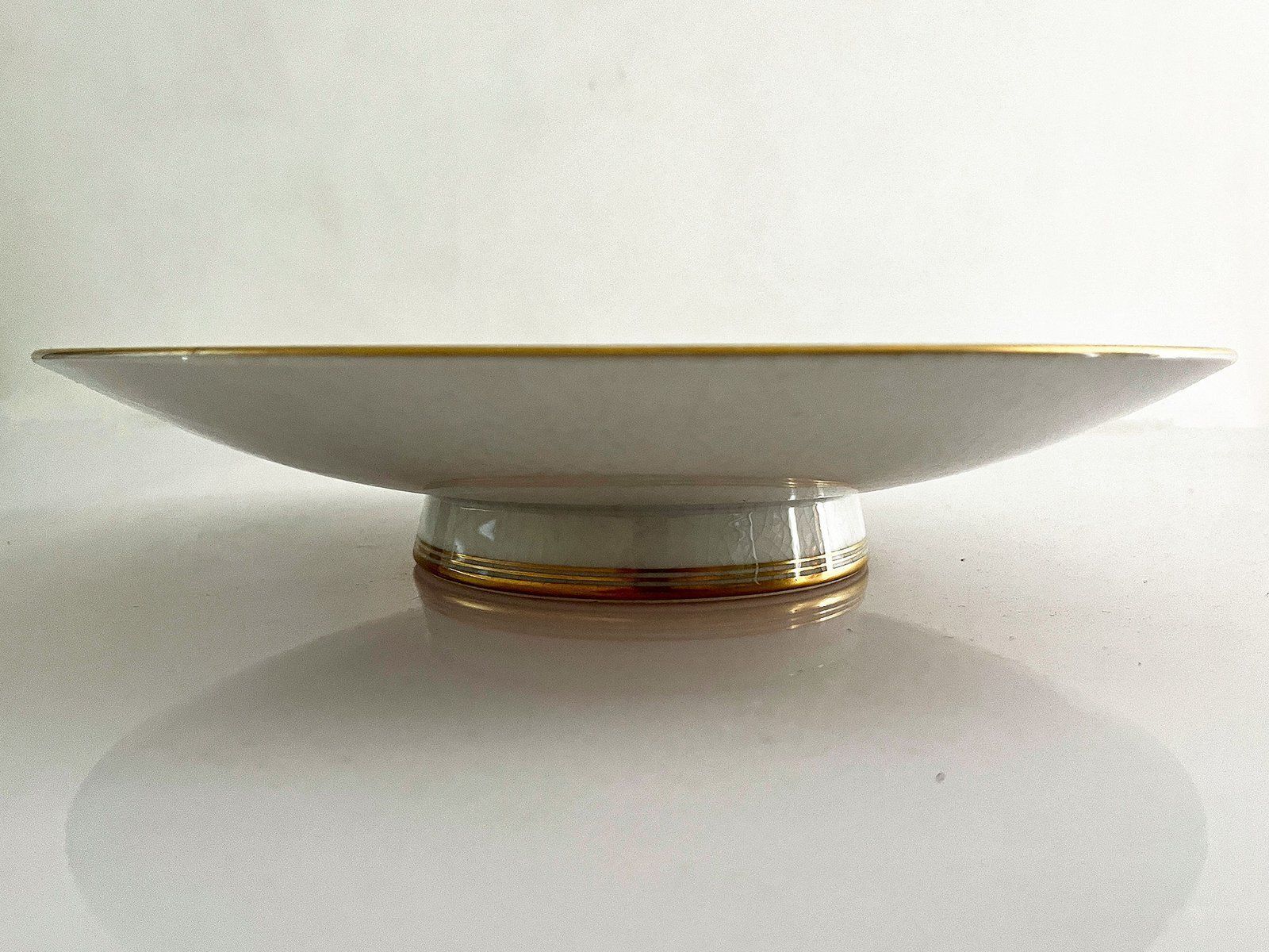 Art Deco Craquelé Ceramic Centrepiece By Fritz Von Stockmayer For Rosenthal Selb, Germany, 1930s photo Home Decor
