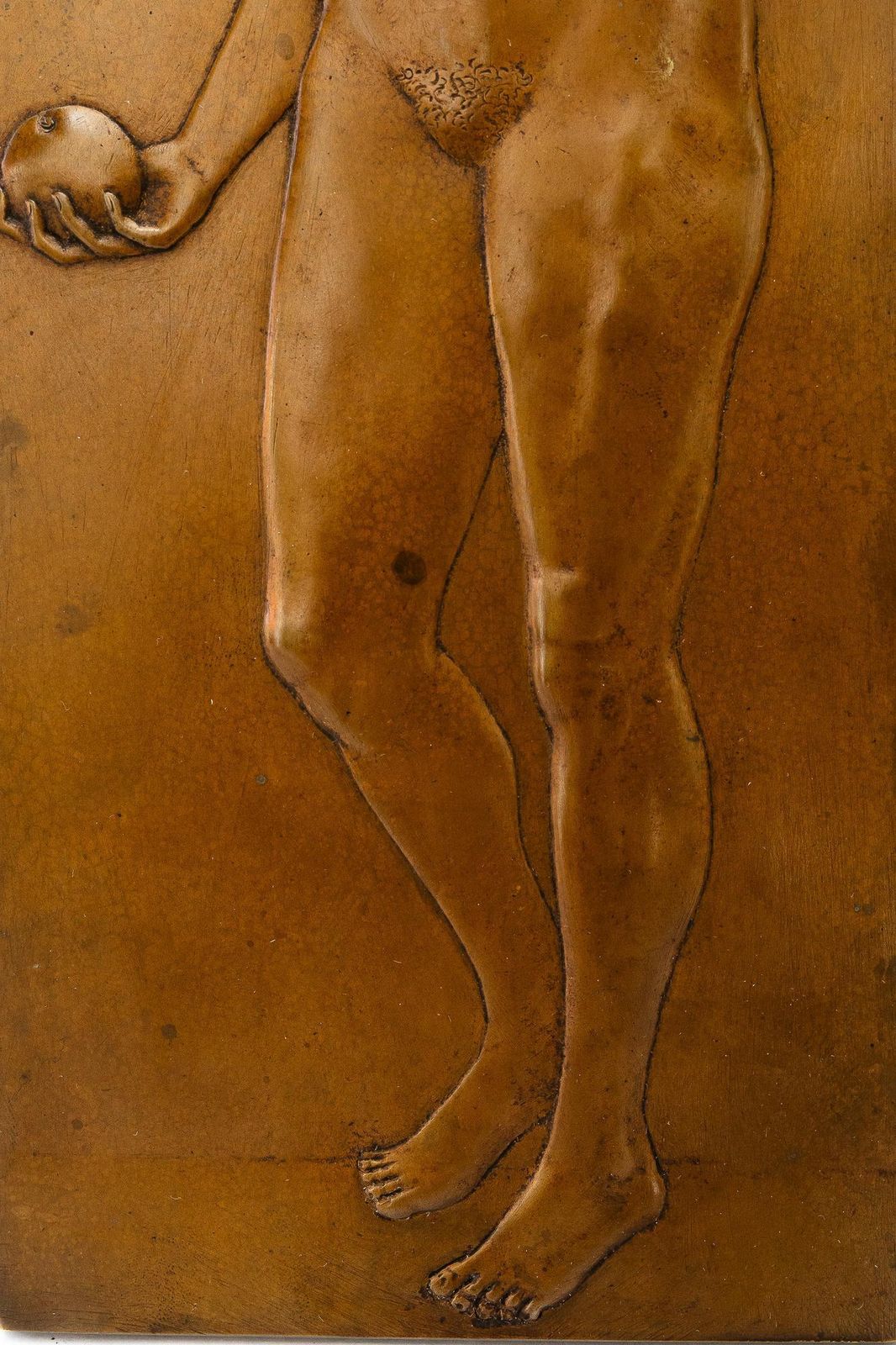 Art Deco Bronze Relief With Nude Women Motiv Original Patina Around 1920 photo vinterior