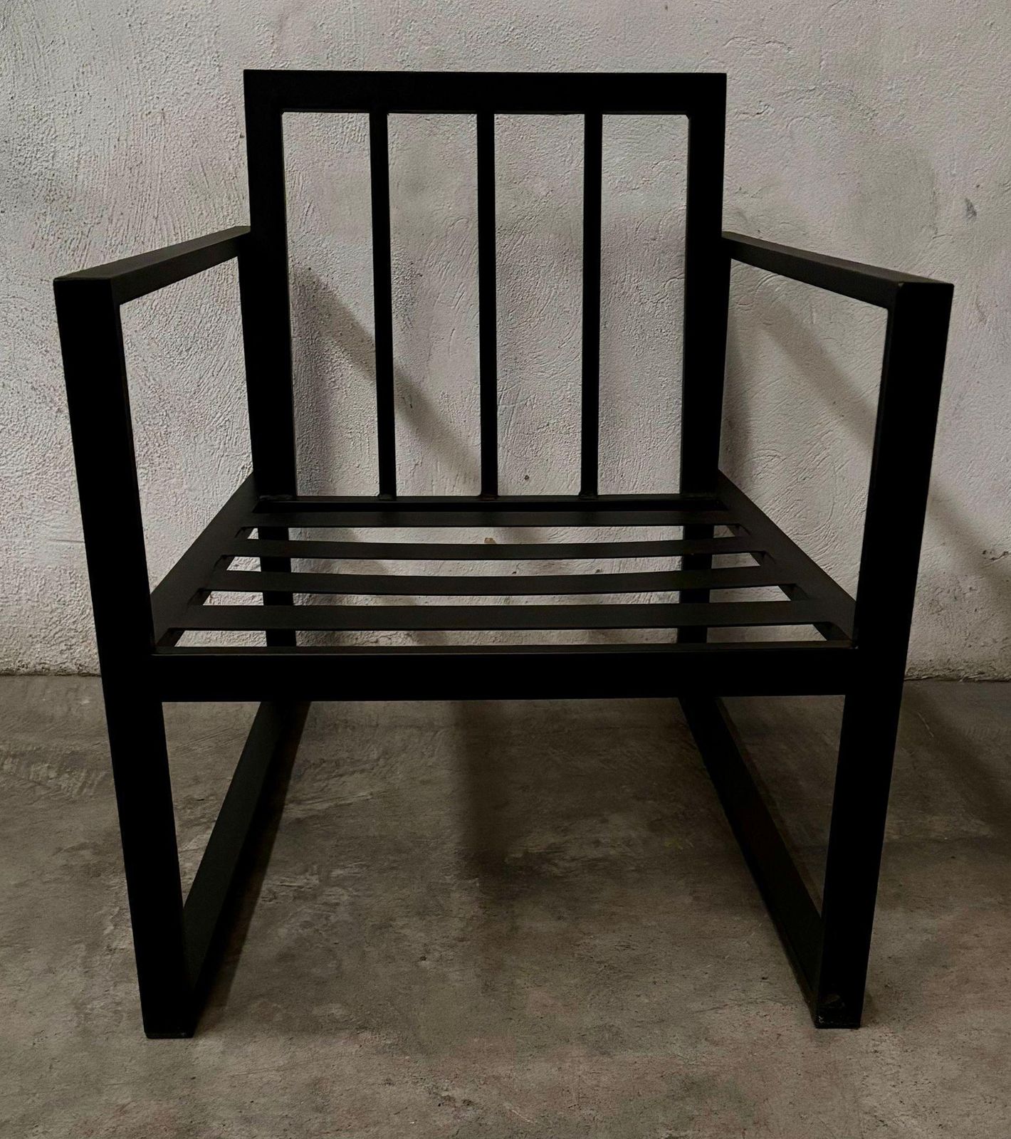 New Wrought Iron Large Lounge Armchair For Outdoor And Indoor photo furniture