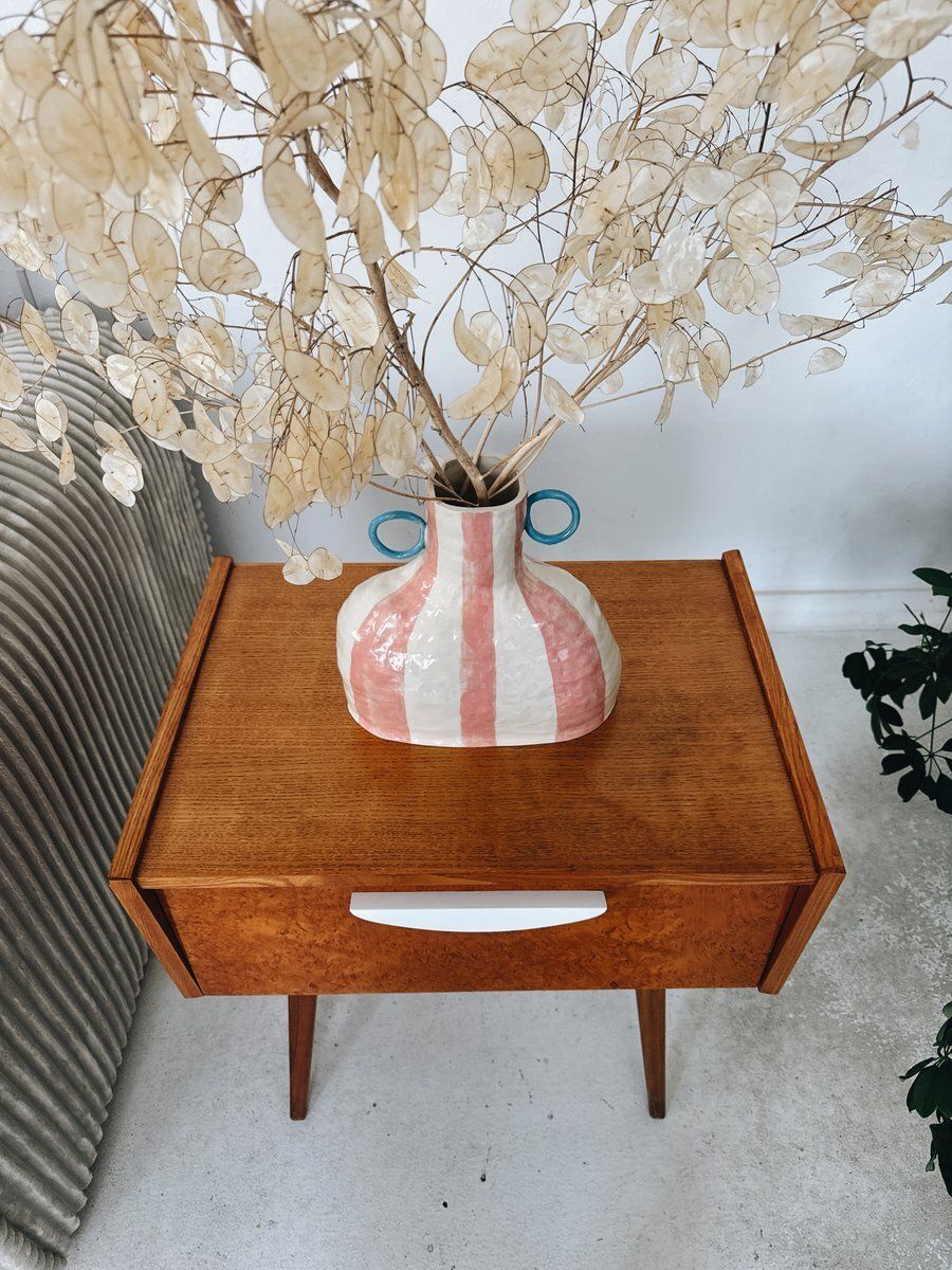 photo for sale Mid Century Czech Nightstands, 1960s, Set Of 2