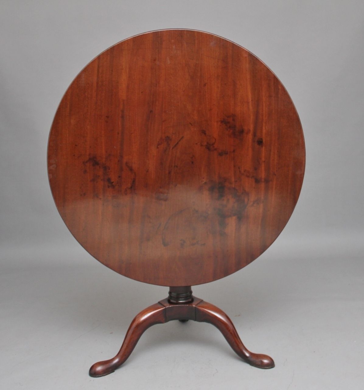 18th Century Mahogany Tripod Table photo furniture