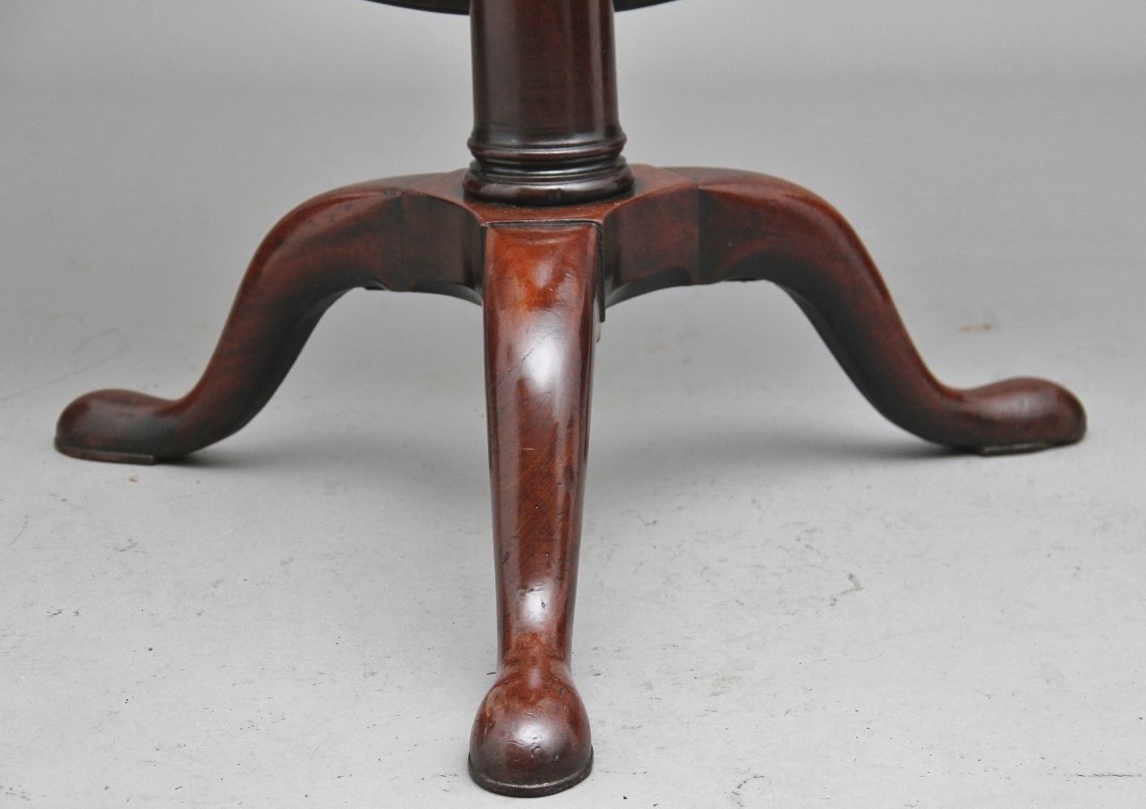 18th Century Mahogany Tripod Table photo buy