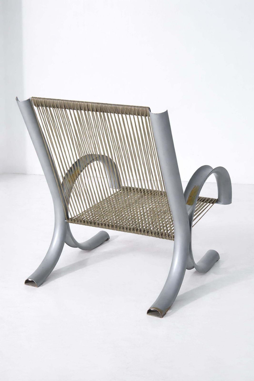 photo furniture Pair Of Prototype Ferrotipi Armchairs By Gianantonio Malacrida And P. Resmini