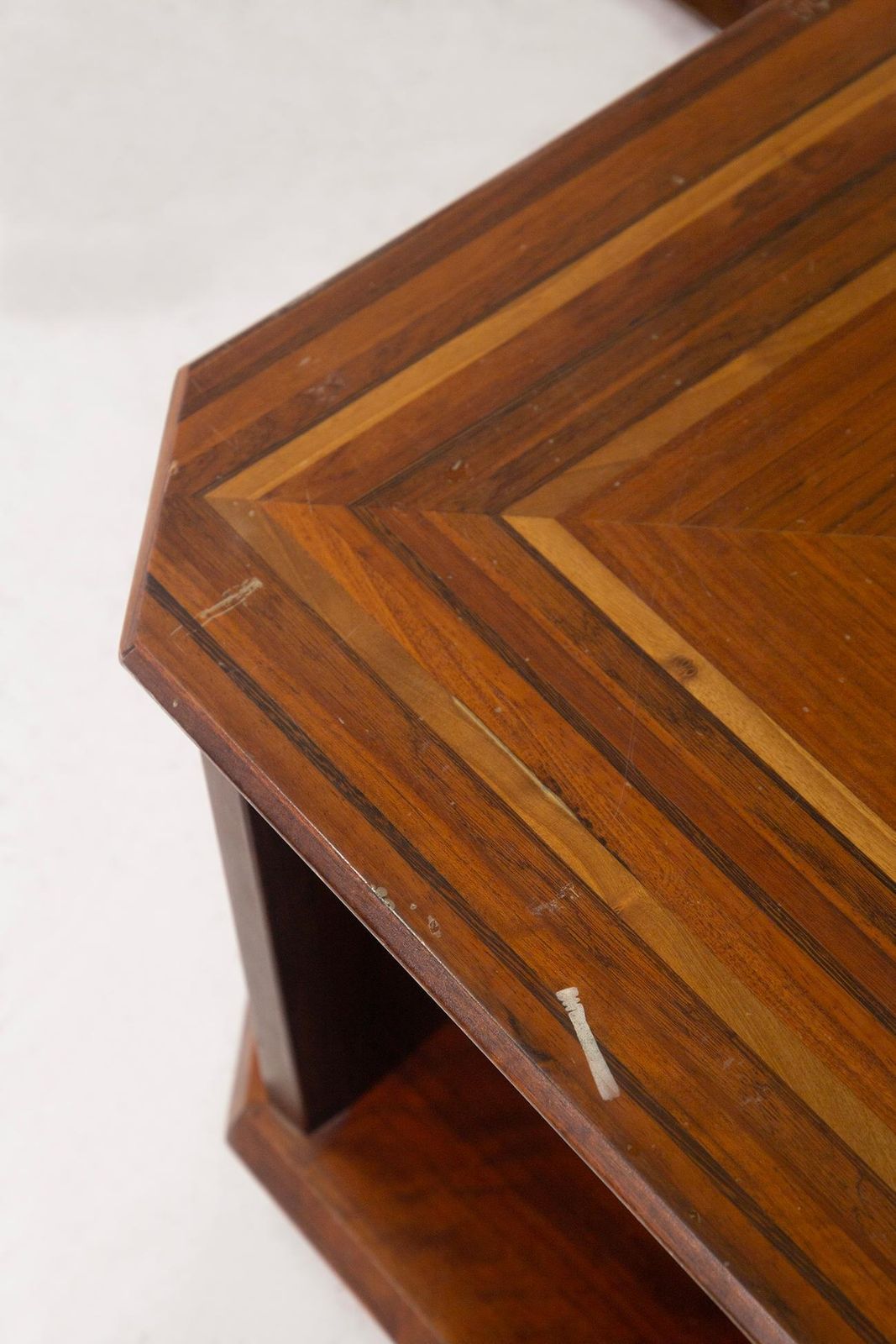 5834.0 Rare Coffee Tables By Luciano Frigerio Of Frigerio Di Desio, Paganini Mod, Label photo