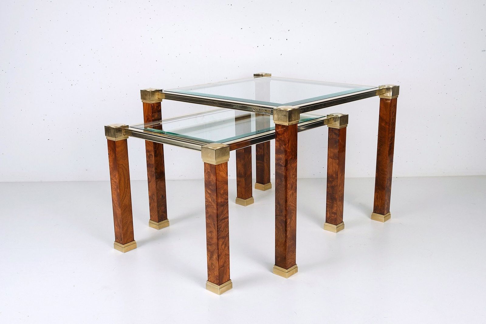 Two Tier Tables By Pierre Vandel, Set Of 2